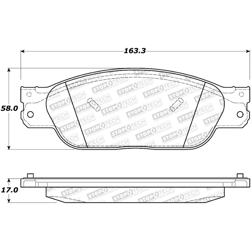 StopTech Street Brake Pads