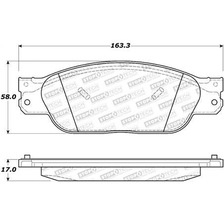 StopTech Street Brake Pads