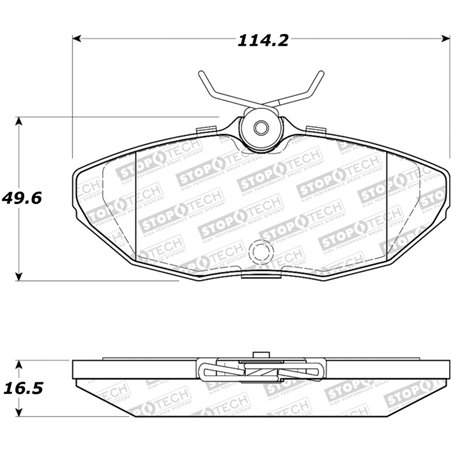 StopTech Street Brake Pads