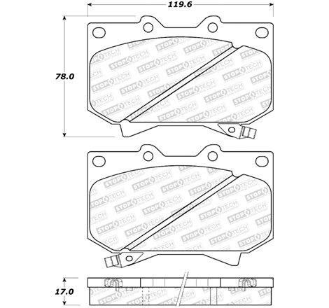 StopTech Street Brake Pads