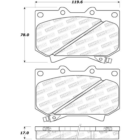 StopTech Street Brake Pads