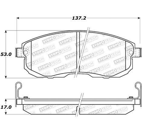 StopTech Street Brake Pads