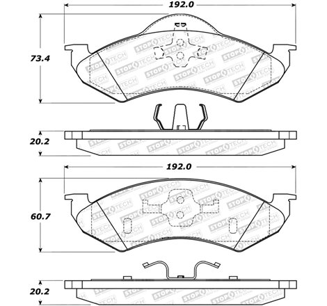 StopTech Street Brake Pads