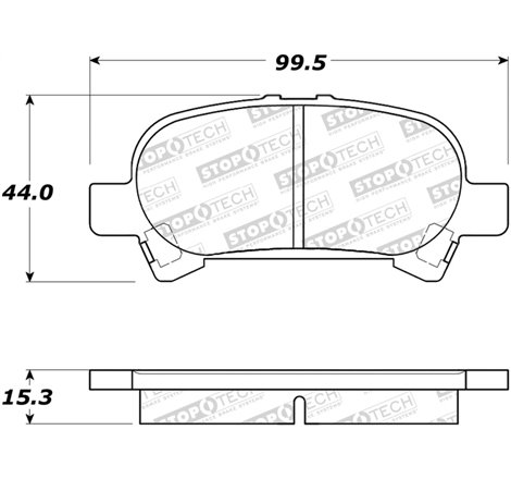 StopTech Street Brake Pads