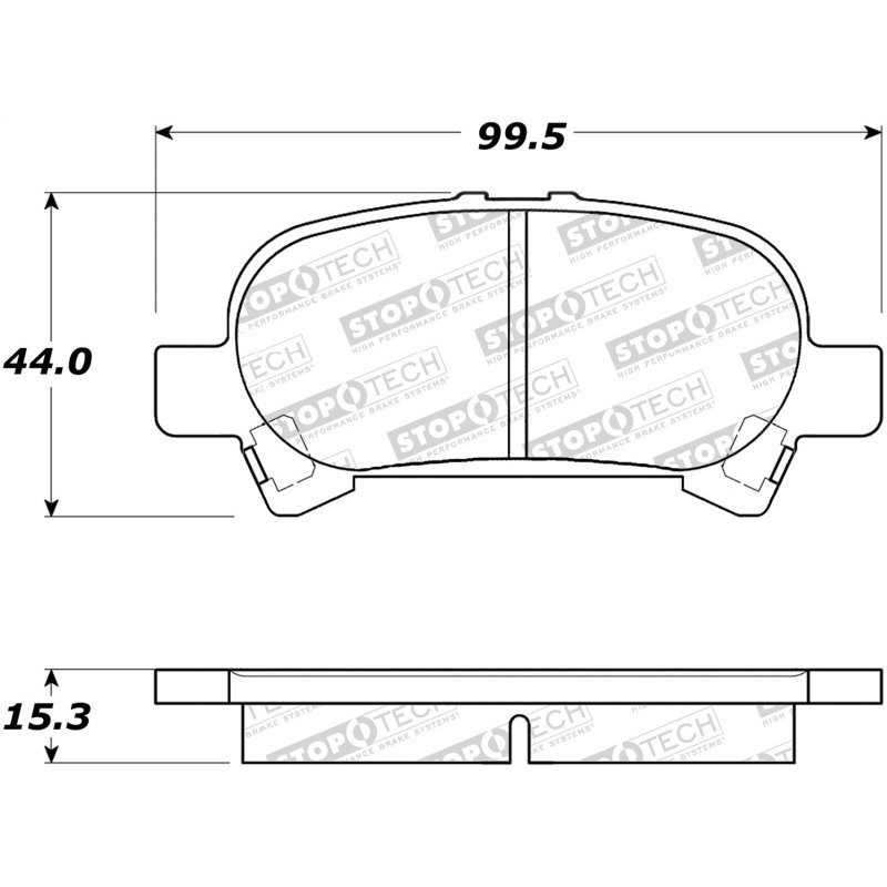 StopTech Street Brake Pads