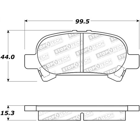 StopTech Street Brake Pads