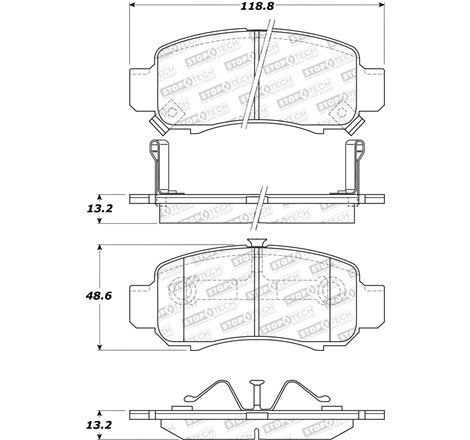 StopTech Street Brake Pads