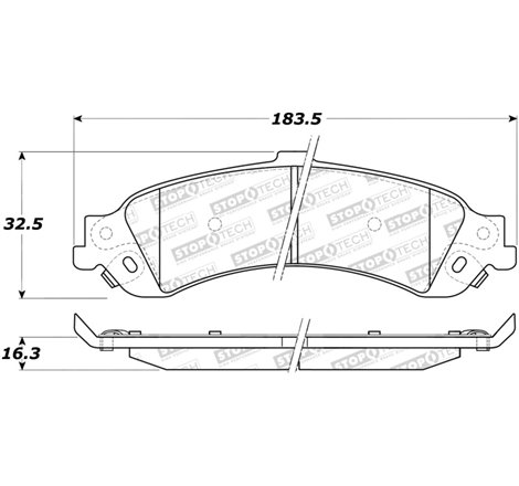 StopTech Street Brake Pads