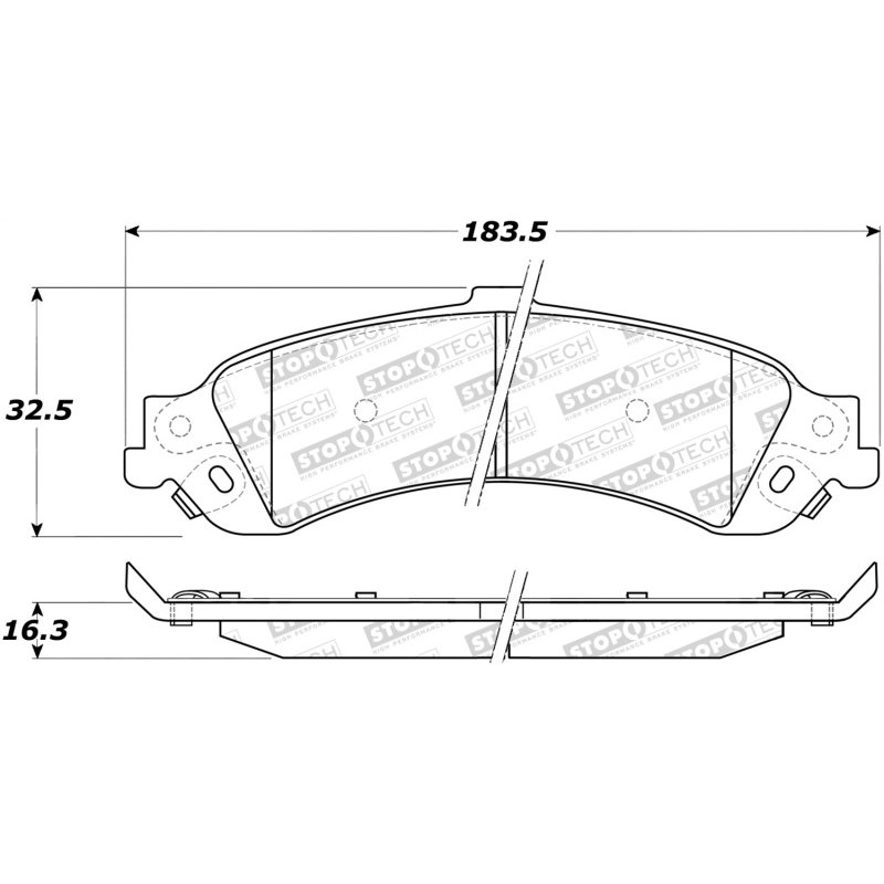 StopTech Street Brake Pads