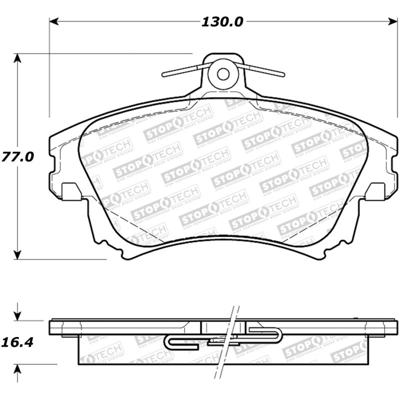 StopTech Street Brake Pads