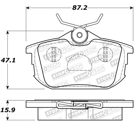 StopTech Street Brake Pads