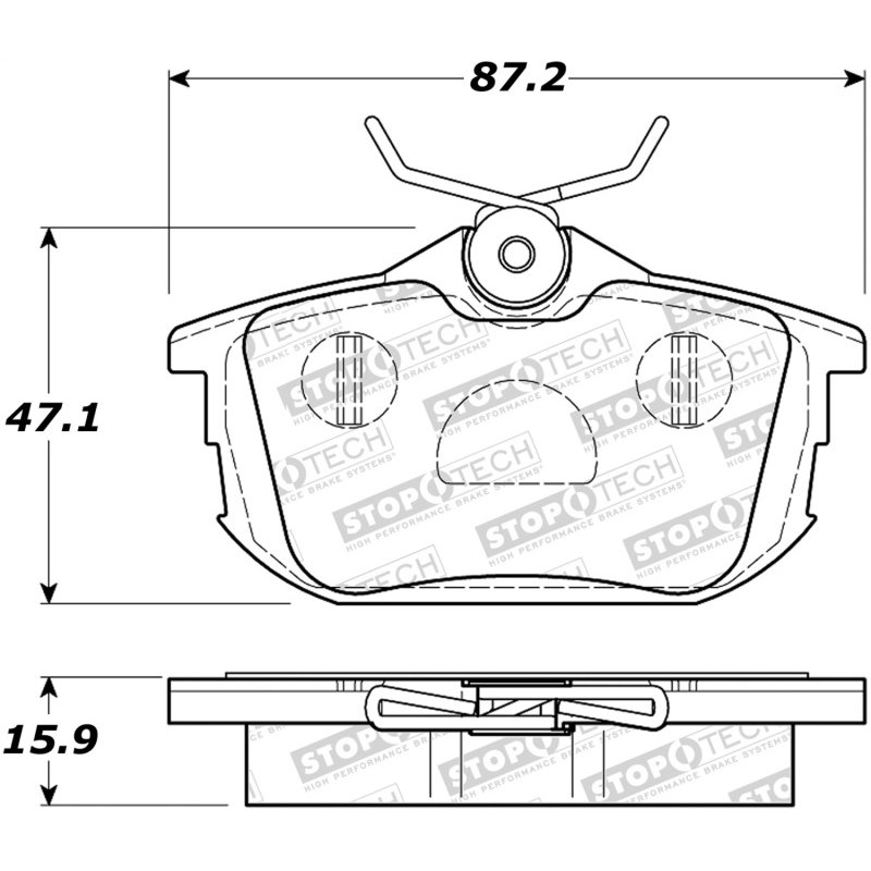 StopTech Street Brake Pads