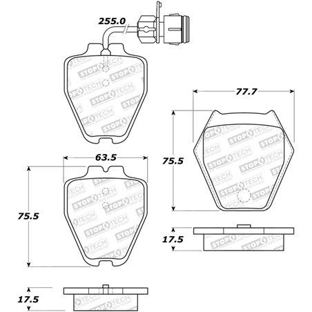 StopTech Street Brake Pads