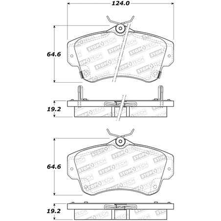 StopTech Street Brake Pads