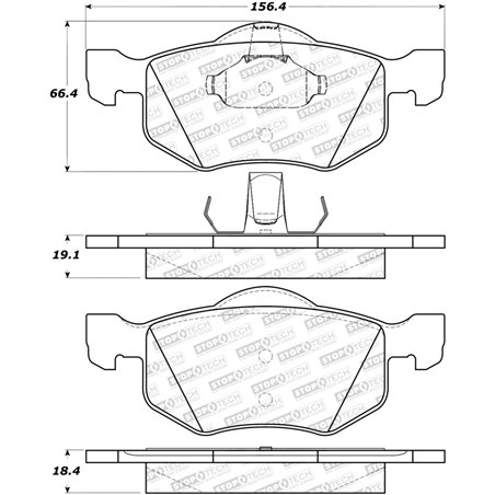 StopTech Street Brake Pads