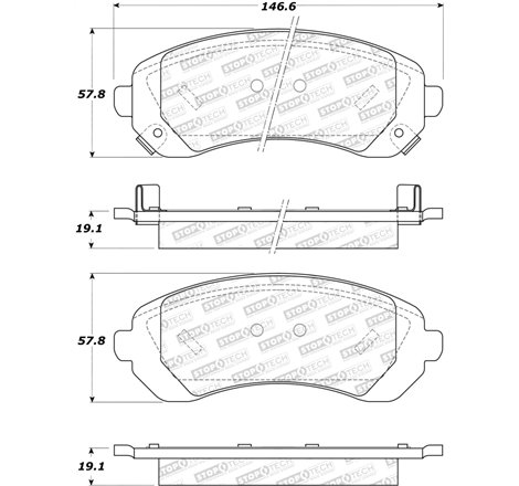 StopTech Street Brake Pads