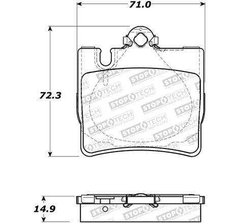 StopTech Street Brake Pads