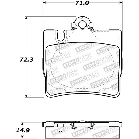 StopTech Street Brake Pads