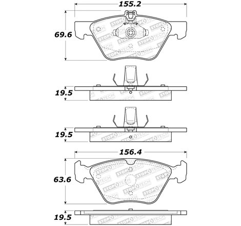 StopTech Street Brake Pads