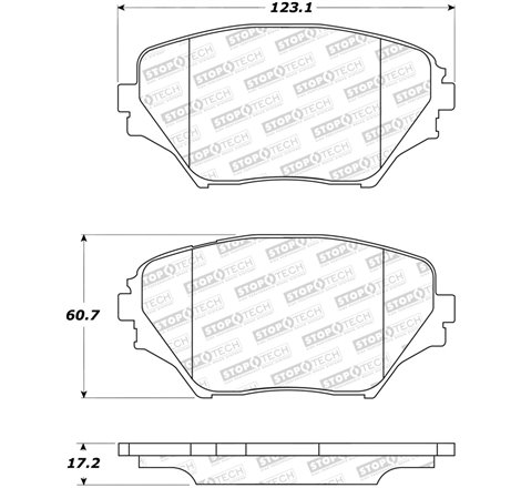 StopTech Street Brake Pads