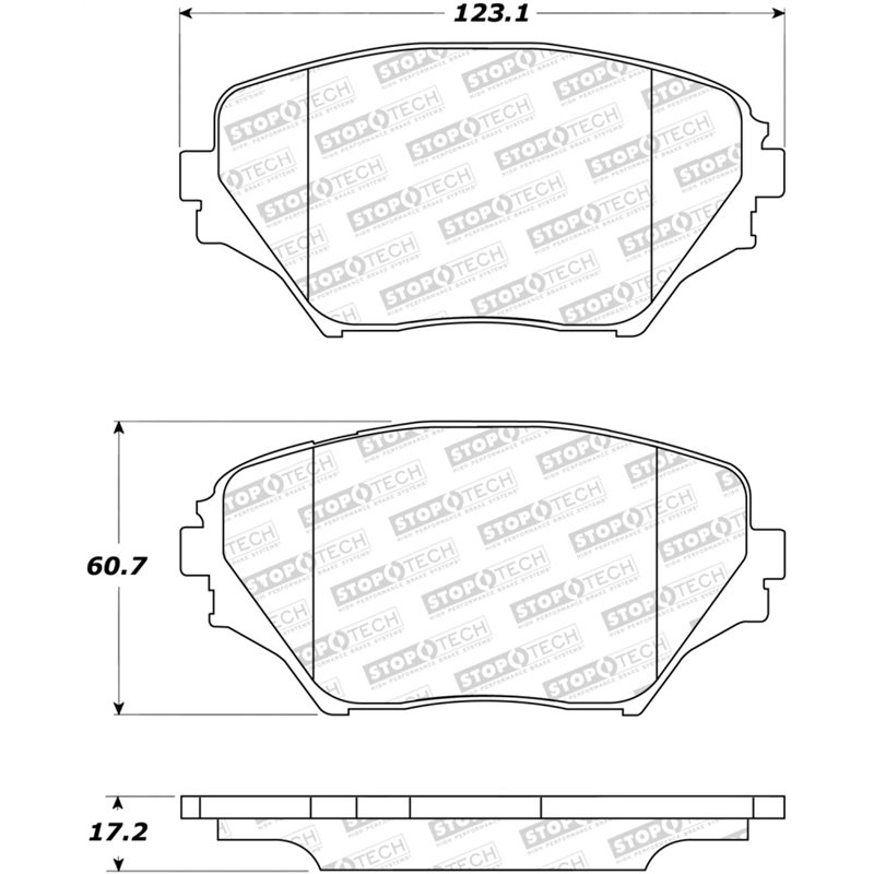 StopTech Street Brake Pads