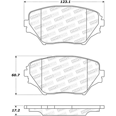 StopTech Street Brake Pads