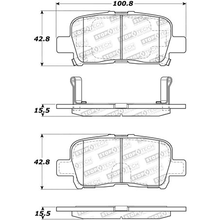 StopTech Street Brake Pads