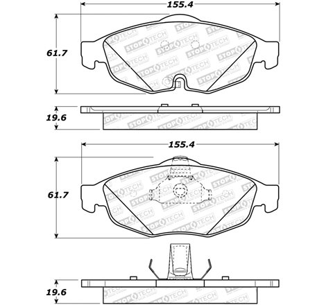 StopTech Street Brake Pads