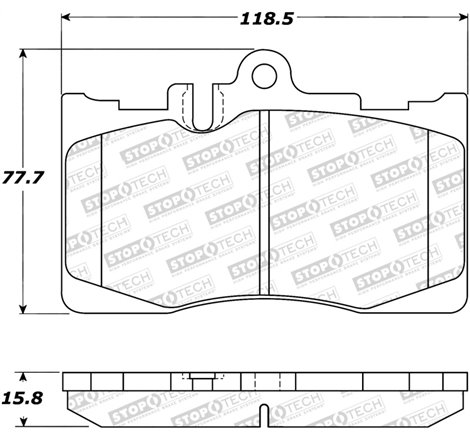 StopTech Street Brake Pads