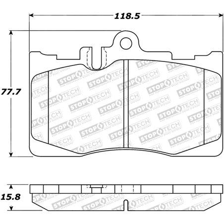 StopTech Street Brake Pads