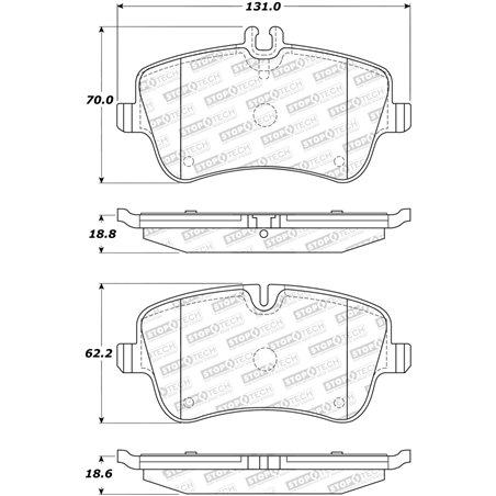 StopTech Street Brake Pads