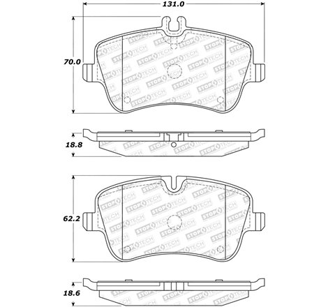 StopTech Street Brake Pads