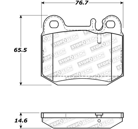 StopTech Street Brake Pads