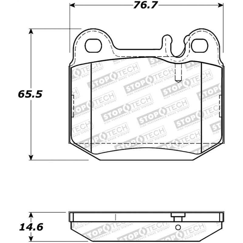 StopTech Street Brake Pads