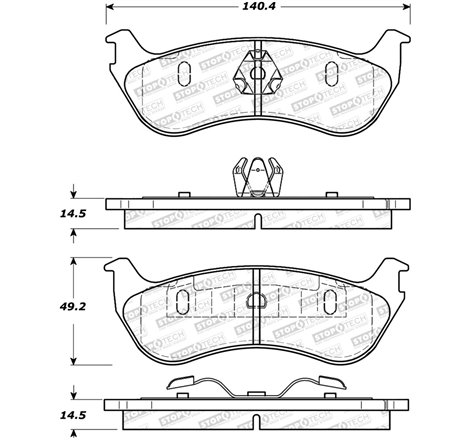 StopTech Street Brake Pads