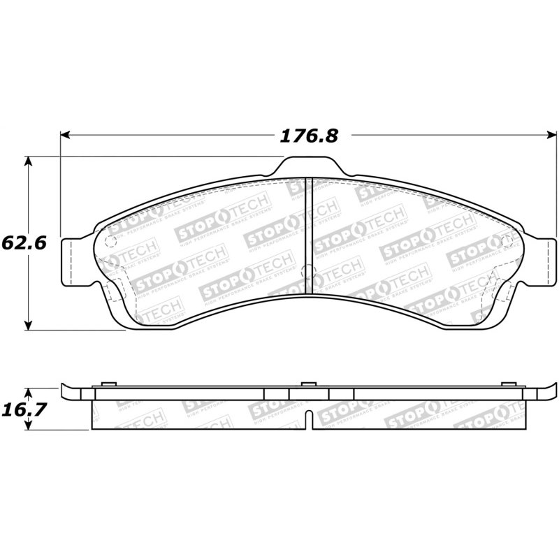 StopTech Street Brake Pads