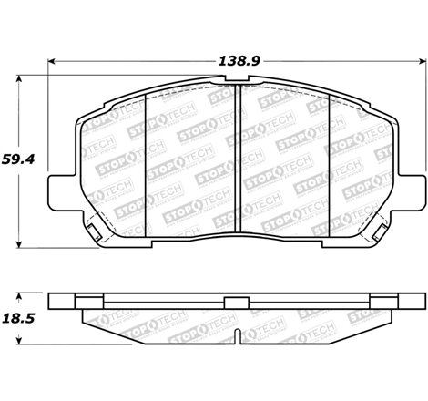 StopTech Street Brake Pads