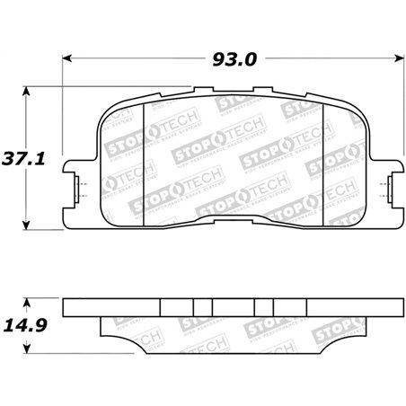 StopTech Street Brake Pads