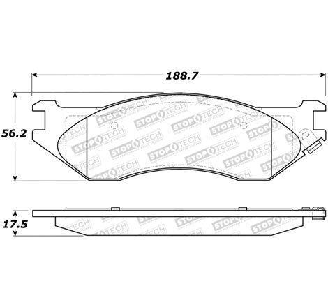 StopTech Street Brake Pads