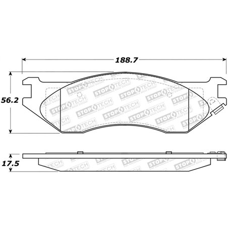 StopTech Street Brake Pads