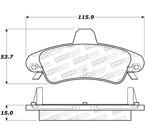 StopTech Street Brake Pads