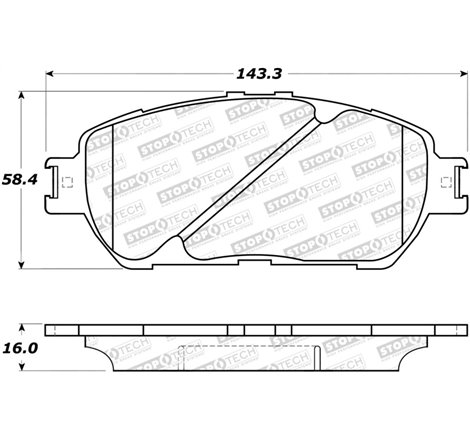 StopTech Street Brake Pads