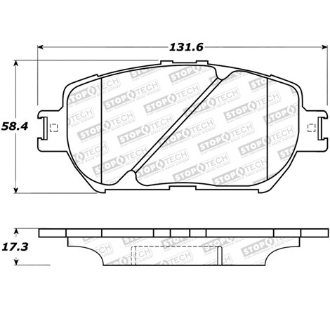 StopTech Street Brake Pads