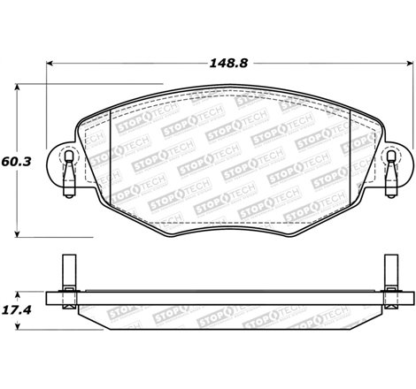 StopTech Street Brake Pads