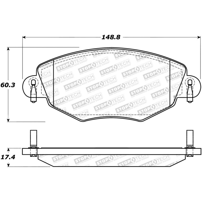 StopTech Street Brake Pads