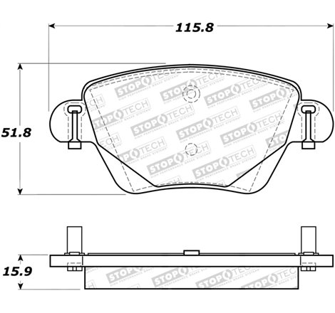 StopTech Street Brake Pads