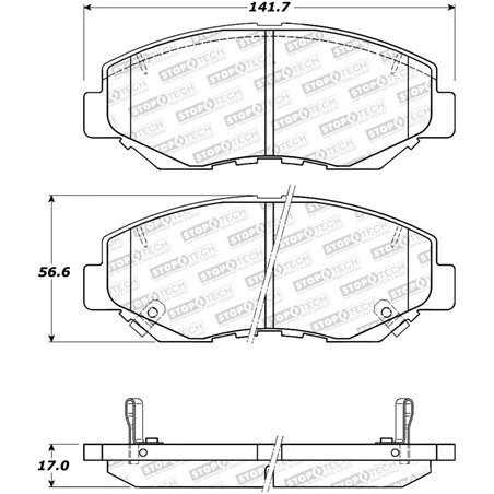 StopTech Street Brake Pads