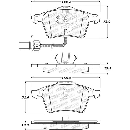 StopTech Street Brake Pads