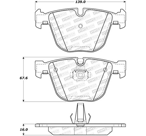 StopTech Street Brake Pads