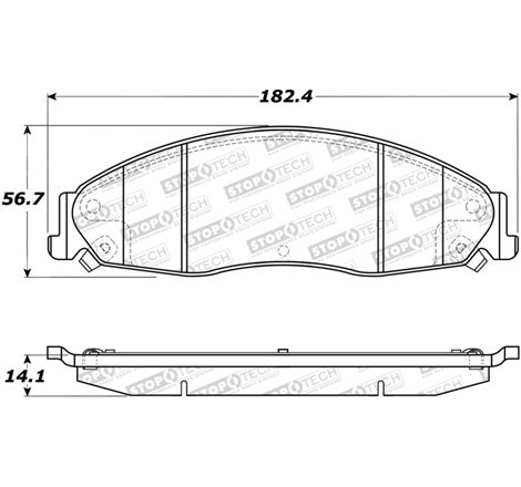 StopTech Street Brake Pads